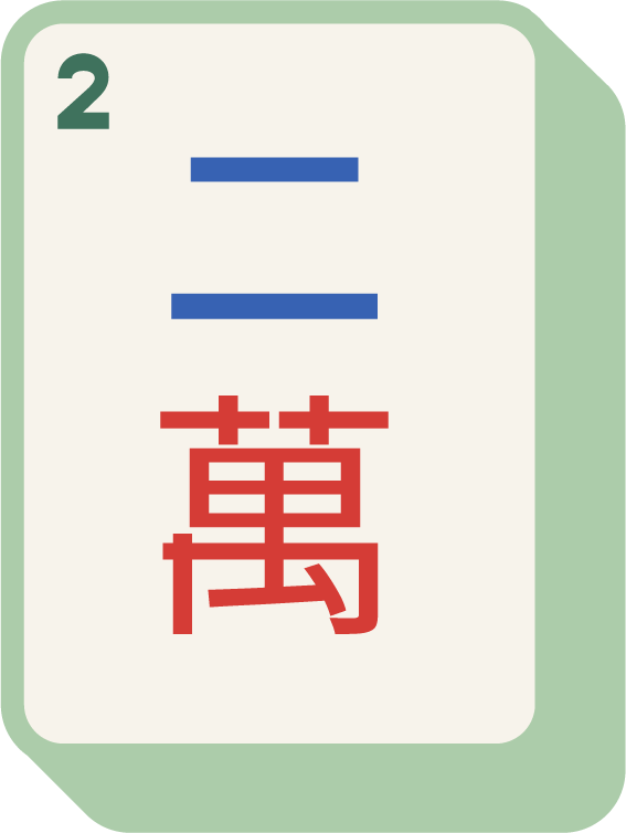 2 of Characters (二萬)