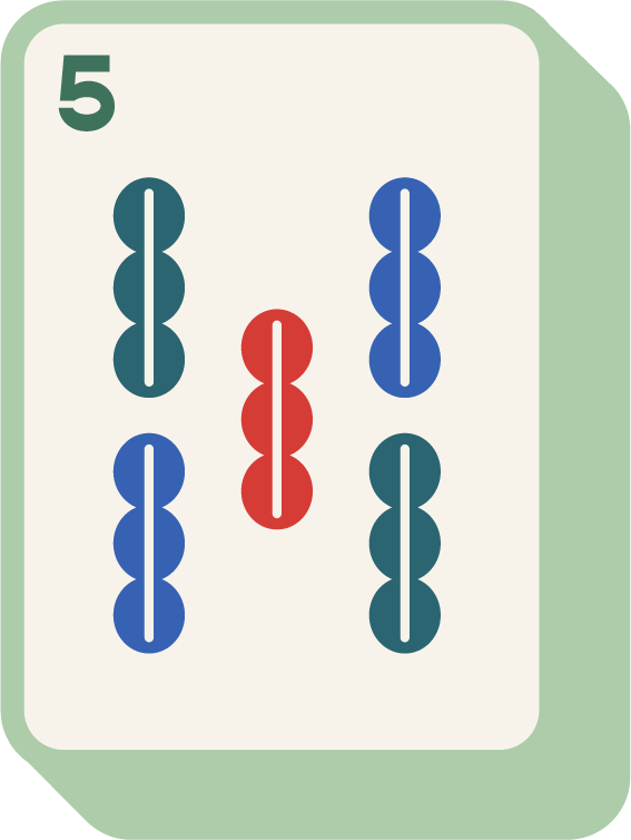 5 of Bamboo (五索)