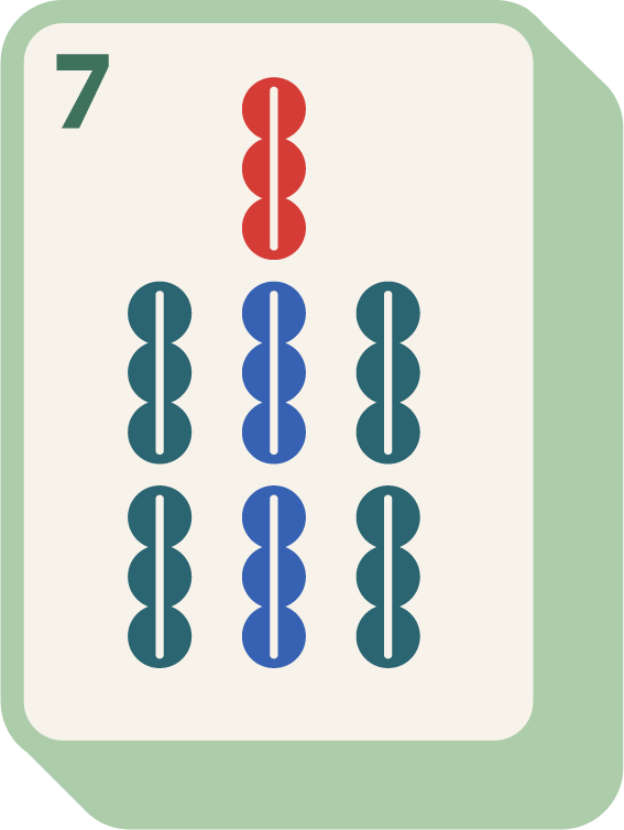 7 of Bamboo (七索)