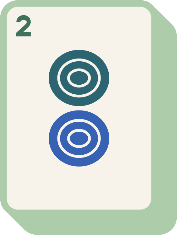 2 of Circles (二筒)