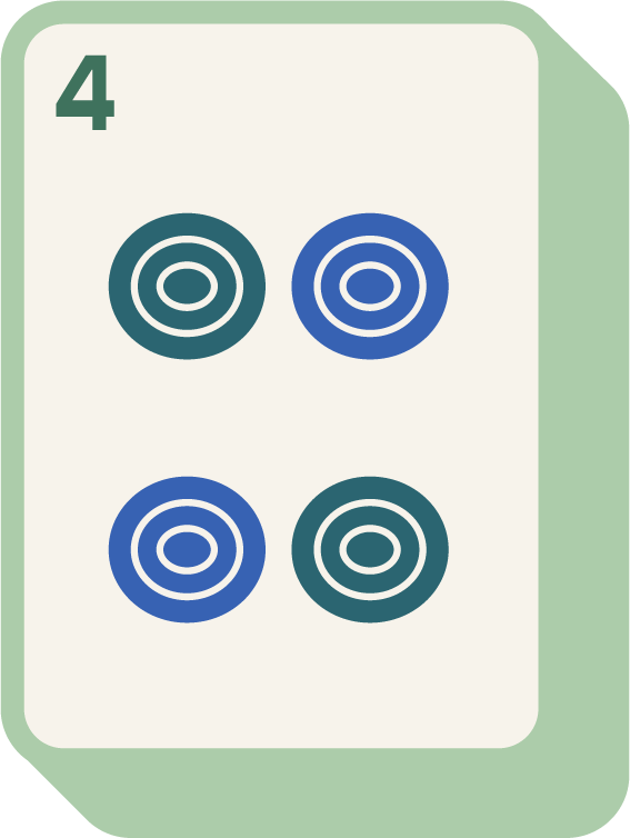 4 of Circles (四筒)