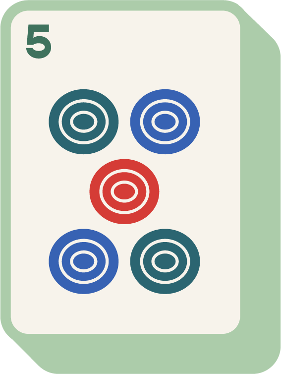 5 of Circles (五筒)
