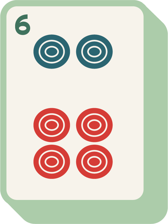 6 of Circles (六筒)
