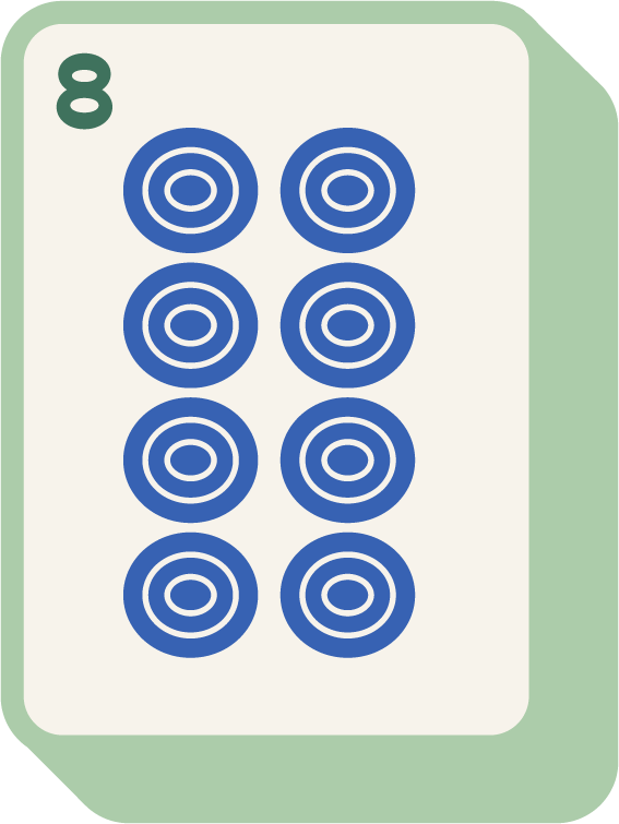 8 of Circles (八筒)